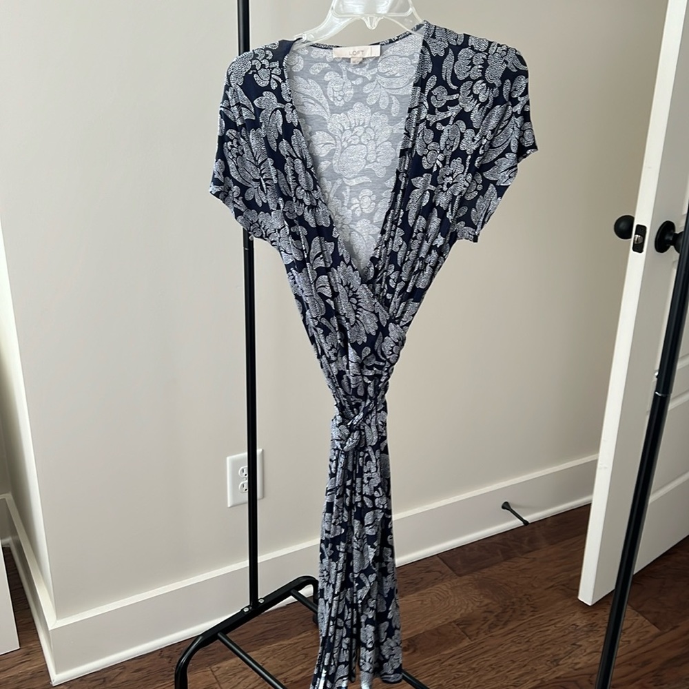 Loft wrap dress